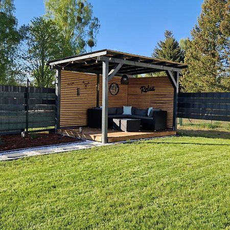 יואכימסטאל Ferienhaus Seeoase - 70Qm - Kamin -Terrassen - Parkplatz - Badestelle Fusslaeufig מראה חיצוני תמונה