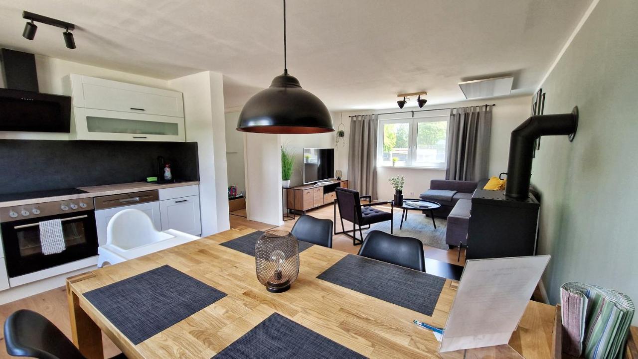 יואכימסטאל Ferienhaus Seeoase - 70Qm - Kamin -Terrassen - Parkplatz - Badestelle Fusslaeufig מראה חיצוני תמונה