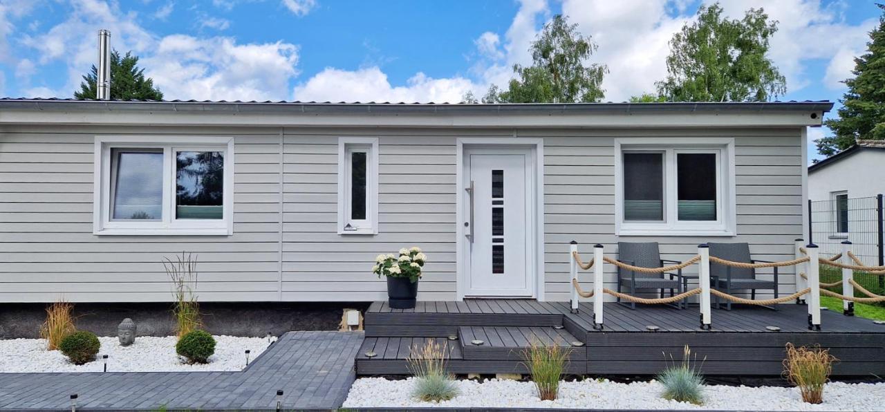 יואכימסטאל Ferienhaus Seeoase - 70Qm - Kamin -Terrassen - Parkplatz - Badestelle Fusslaeufig מראה חיצוני תמונה